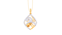 Regal Brilliance Diamond Pendant