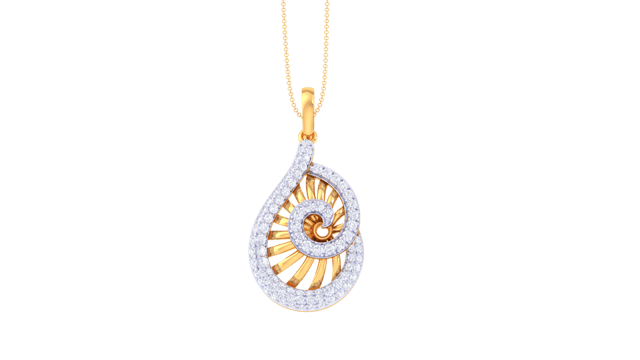 Heavenly Halo Diamond Pendant