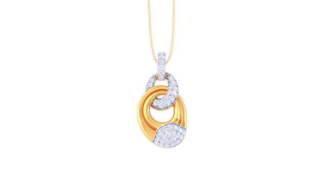 Eclipse Diamond Pendant