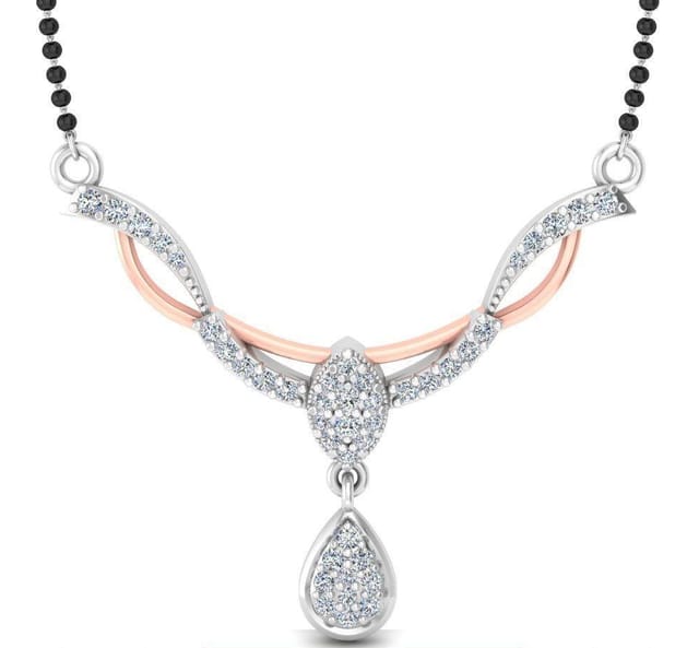 Ananya Sparsha (Unique Touch) Diamond Mangalsutra