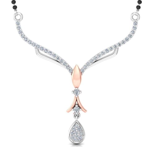 Aaravini (Peaceful Radiance) Diamond Mangalsutra