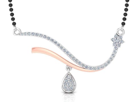 Saanvi Sparsh ( Sacred Touch) Diamond Mangalsutra