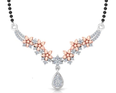 Chandni (Moonlit Radiance) Diamond Mangalsutra