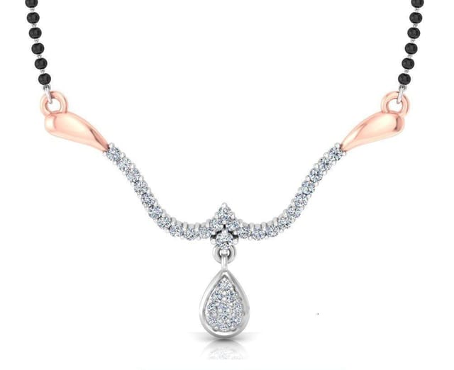 Rajani ( Night's Glory) Diamond Mangalsutra