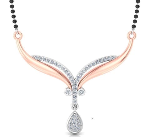 Devika (Little Goddess) Diamond Mangalsutra