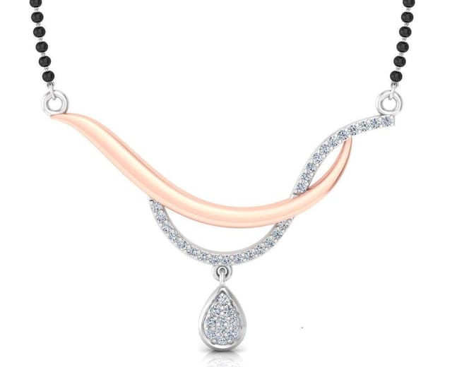 Vasundhara (Mother Earth) Diamond Mangalsutra