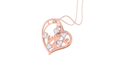 Heartfelt Embrace Diamond Pendant