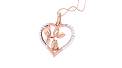 Love's Radiance Diamond Pendant