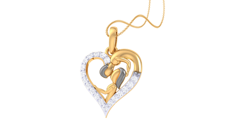 Heartfelt Treasure Diamond Pendant