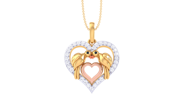 Sparkling Affection Diamond Pendant