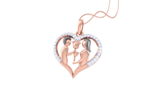 Devotion's Heart Diamond Pendant