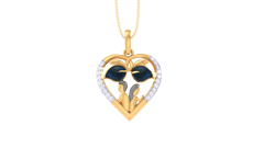 Beloved Heart Spark Diamond Pendant