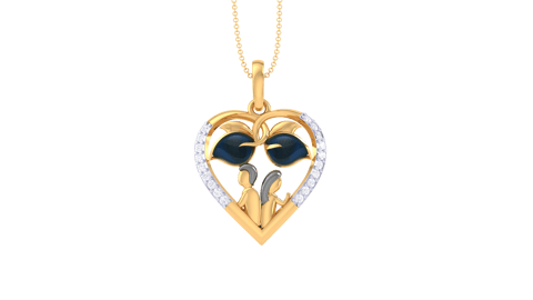 Beloved Heart Spark Diamond Pendant