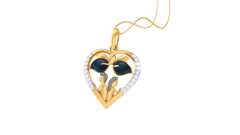 Beloved Heart Spark Diamond Pendant