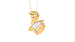 Cosmic Continuum Diamond Pendant Set