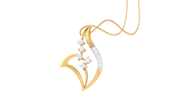 Galactic Mirage Diamond Pendant