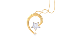 Starbound Infinity Diamond Pendant