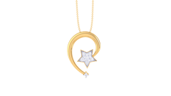 Starbound Infinity Diamond Pendant