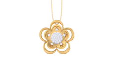 Galactic Enigma Diamond Pendant