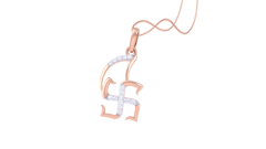 Swastika Serenity Diamond pendant