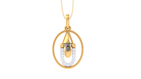 Lord Balaji Diamond Pendant